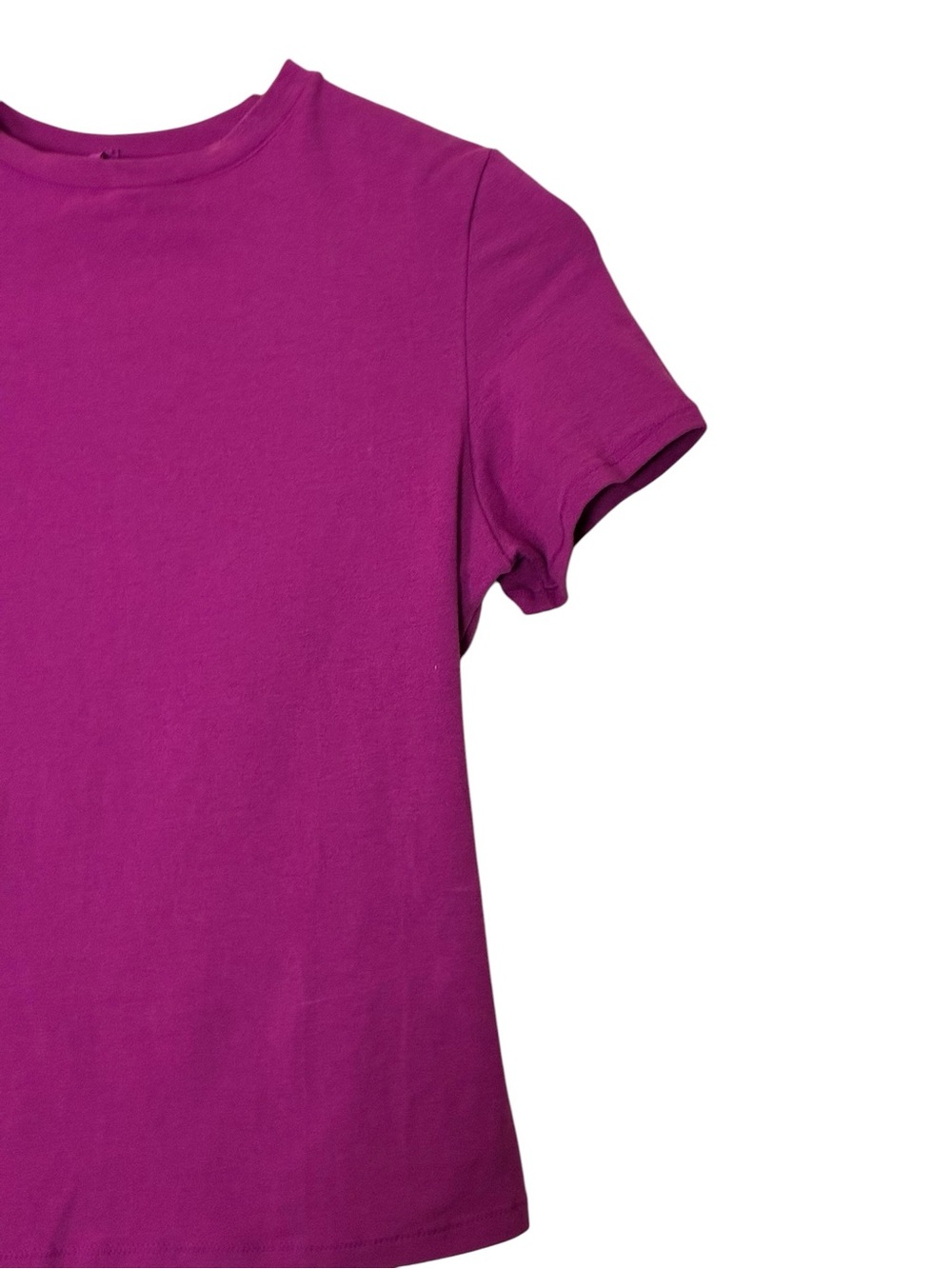 SKIMS | LIKE NEW buttery soft crew neck stretch t-shirt in lollipop size medium - Picture 6 of 13